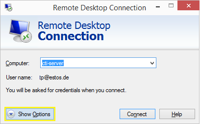 Setup: Enable audio/video communication with Remote Desktop Services (RDS)