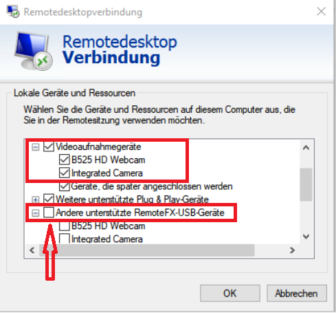 Remotefx Usb Device Redirection Setup: enable audio/video communication with Remote Desktop Services (RDS)